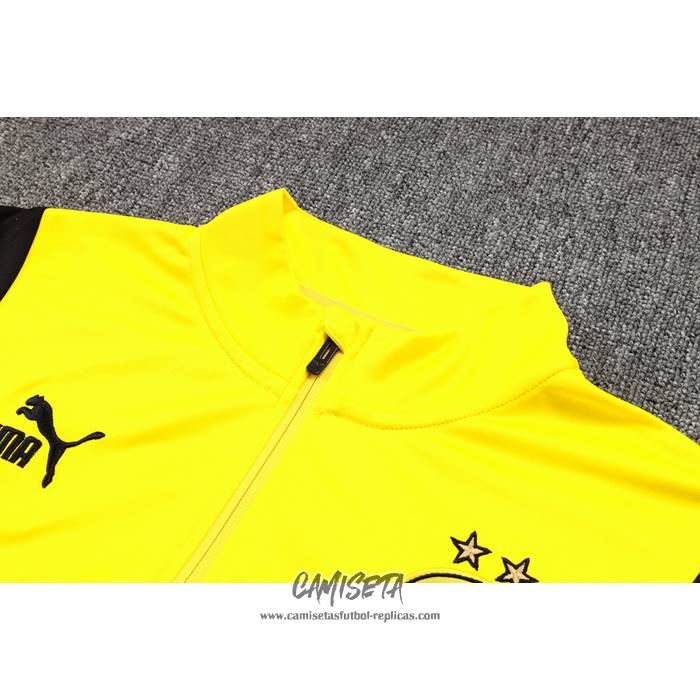 Chandal de Sudadera del Borussia Dortmund 2023-2024 Amarillo